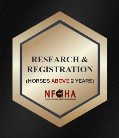 NFQHA Research & Registration (Horses above 2 Years)